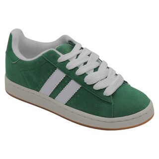Foto 1 | Tenis Con Cordones Exterior Gamuza Sintética Color Verde Para Mujer De Rbcollection