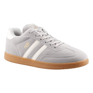 Foto 2 | Tenis Mujer Hgn By Mr Shu Casual Urbano Agujetas Gris