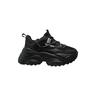 Foto 1 | Tenis Kipon con Plataforma Negro para Mujer