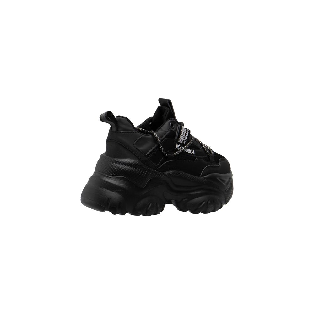 Foto 4 pulgar | Tenis Kipon con Plataforma Negro para Mujer