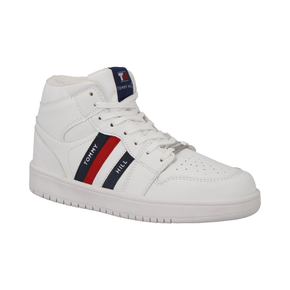 Foto 2 pulgar | Tenis Tommy Hill Casual Blancos para Mujer