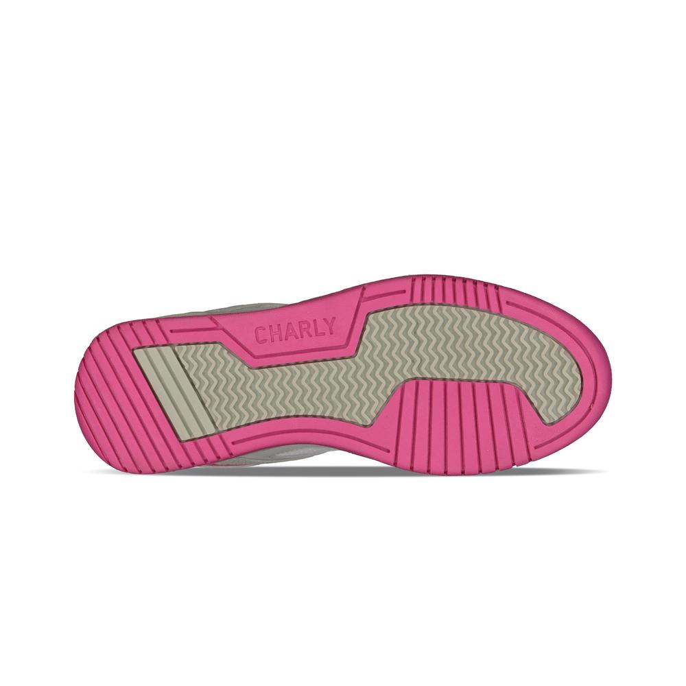 Foto 4 pulgar | Tenis Casuales Mujer Charly Originales Versatiles Gris