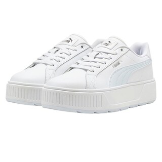 Foto 1 | Tenis Urbano Puma Mujer Casual Original Suela Alta Blanco