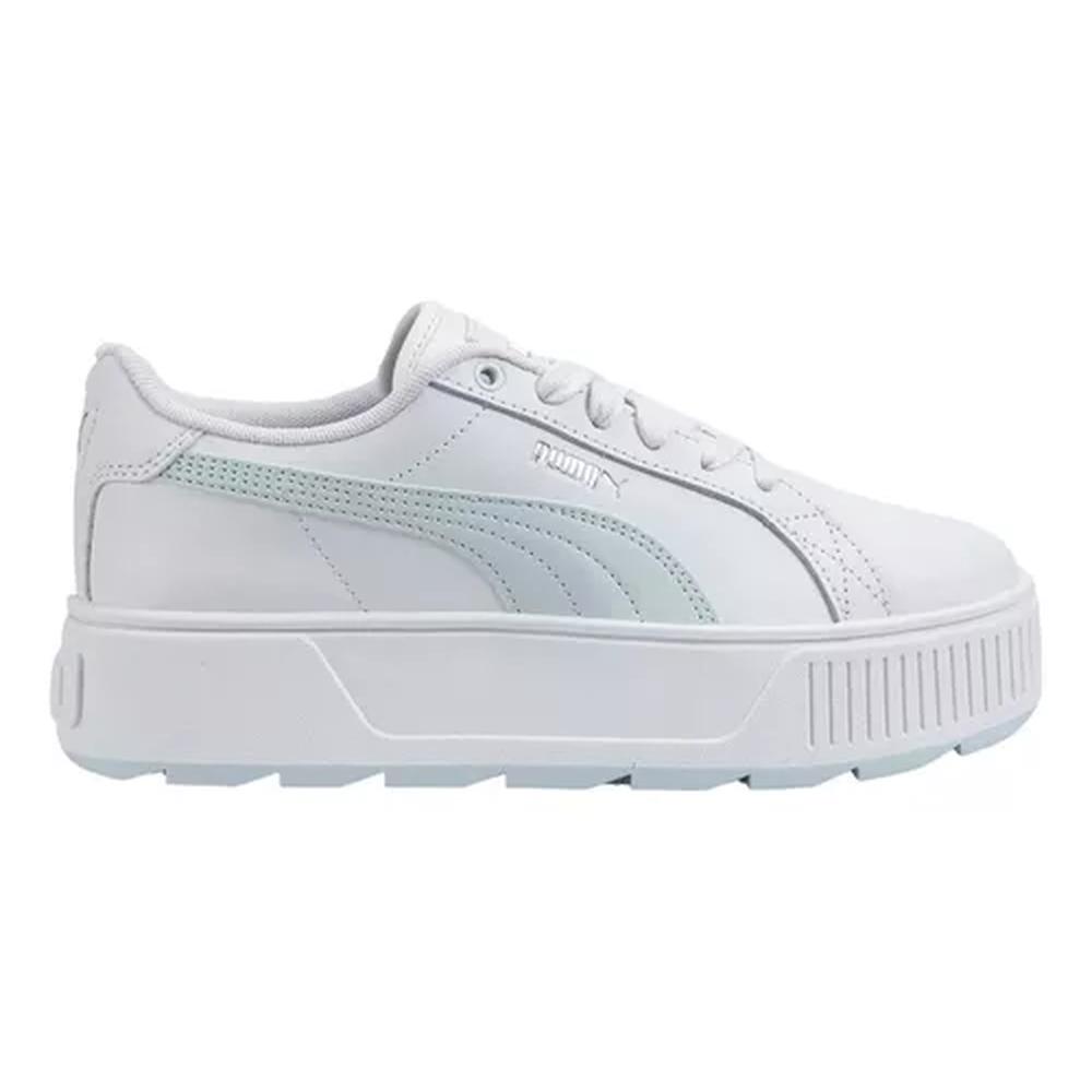 Foto 3 pulgar | Tenis Urbano Puma Mujer Casual Original Suela Alta Blanco