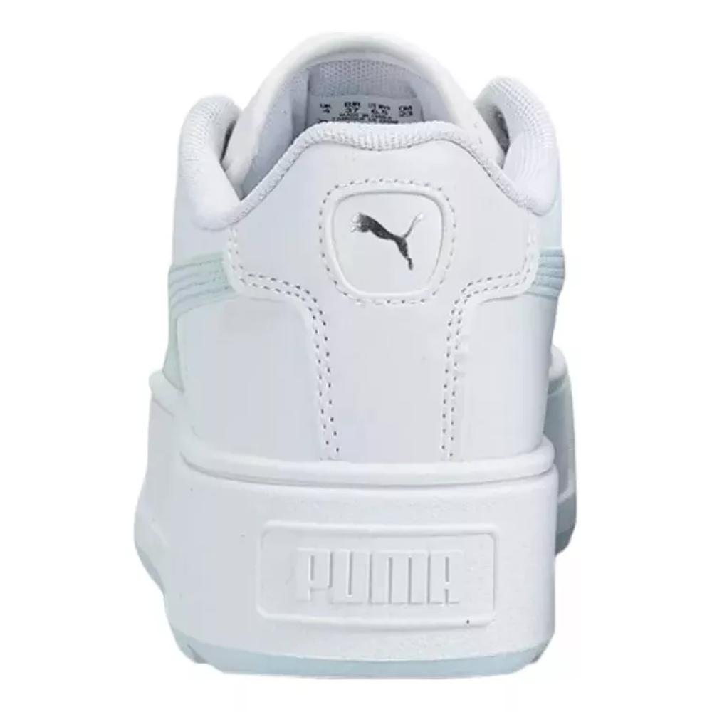 Foto 6 pulgar | Tenis Urbano Puma Mujer Casual Original Suela Alta Blanco