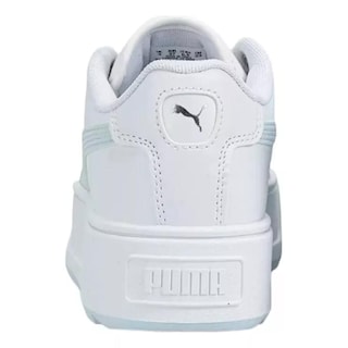 Foto 5 | Tenis Urbano Puma Mujer Casual Original Suela Alta Blanco