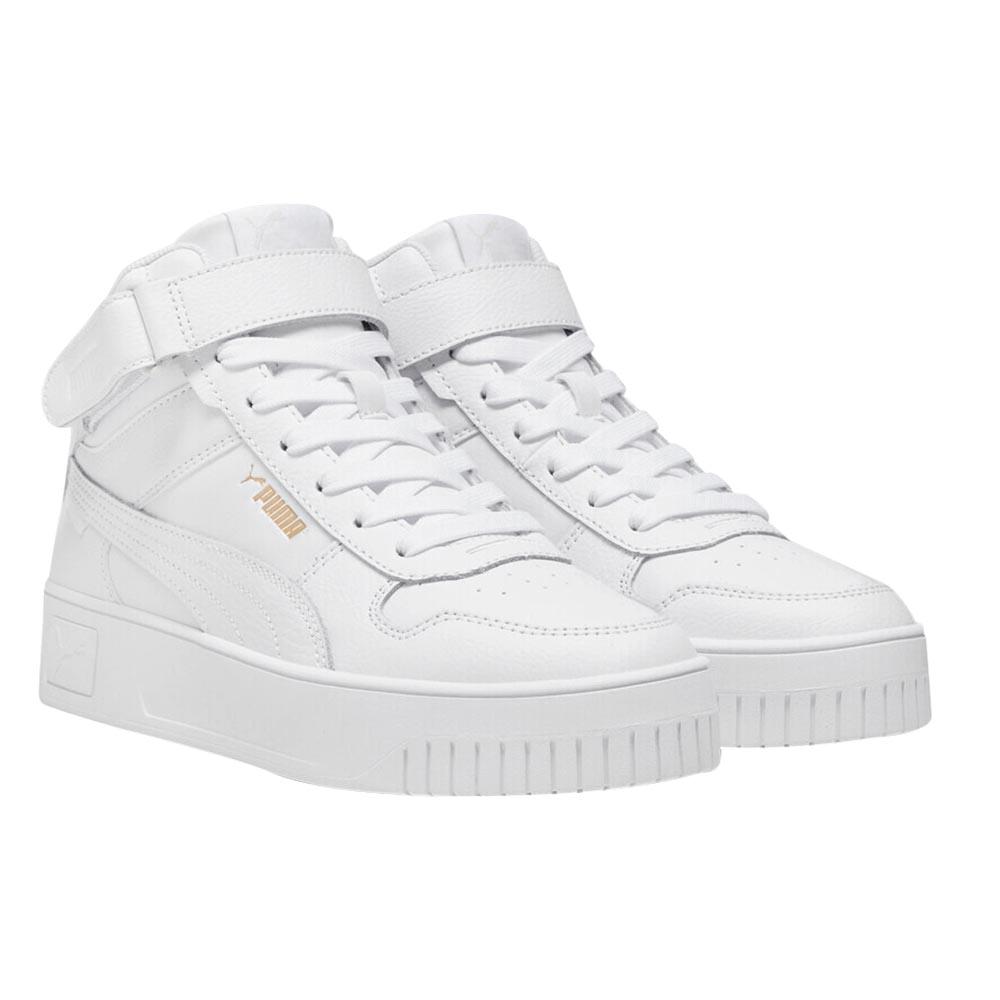 Foto 2 pulgar | Tenis Mujer Puma Carina Street Mid Casual Blanco