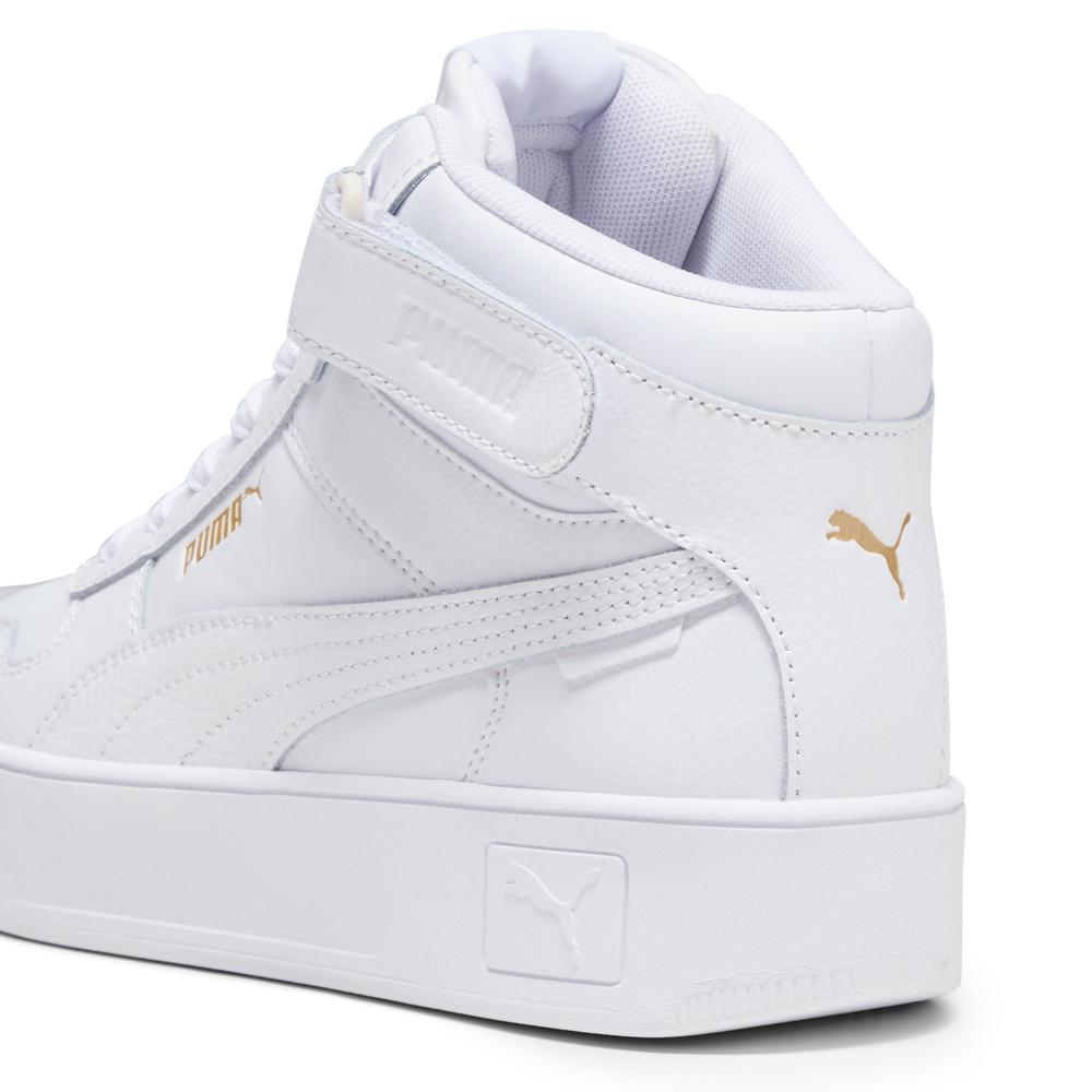 Foto 5 pulgar | Tenis Mujer Puma Carina Street Mid Casual Blanco