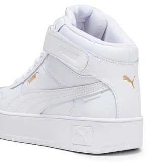 Foto 4 | Tenis Mujer Puma Carina Street Mid Casual Blanco