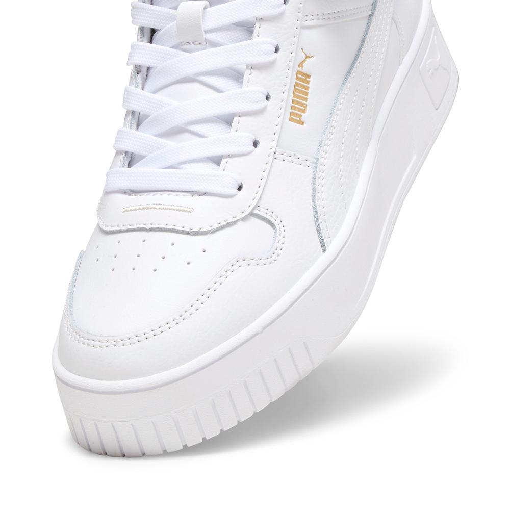 Foto 6 pulgar | Tenis Mujer Puma Carina Street Mid Casual Blanco