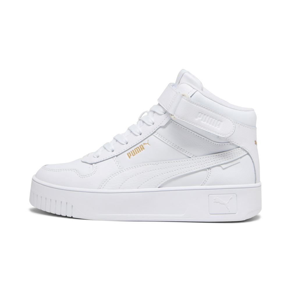 Foto 7 pulgar | Tenis Mujer Puma Carina Street Mid Casual Blanco