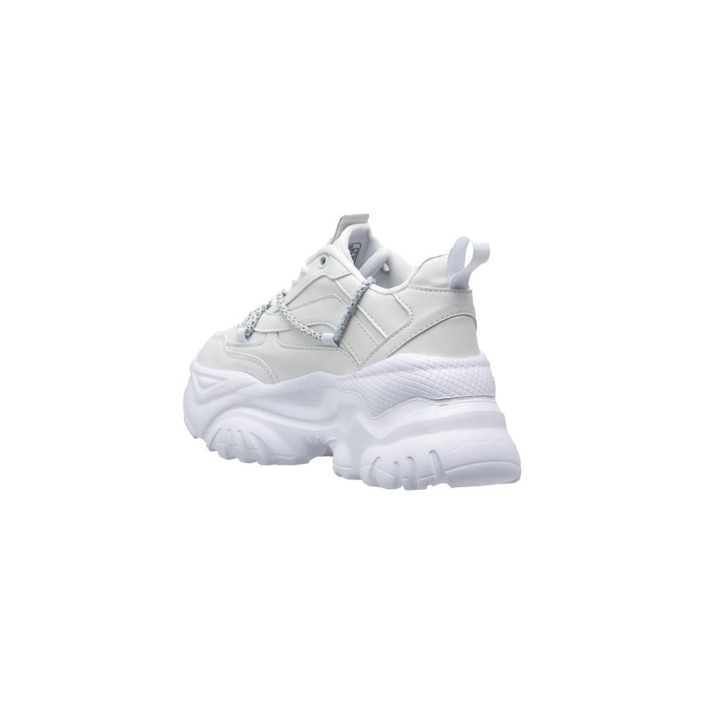 Foto 5 pulgar | Tenis Kipon Casual Plataforma Chunky Blanco para Mujer