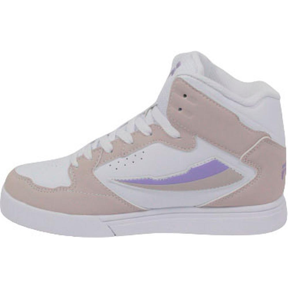 Foto 5 pulgar | Tenis Mujer Fila Urbanos Botin Clasicos Original Blanco
