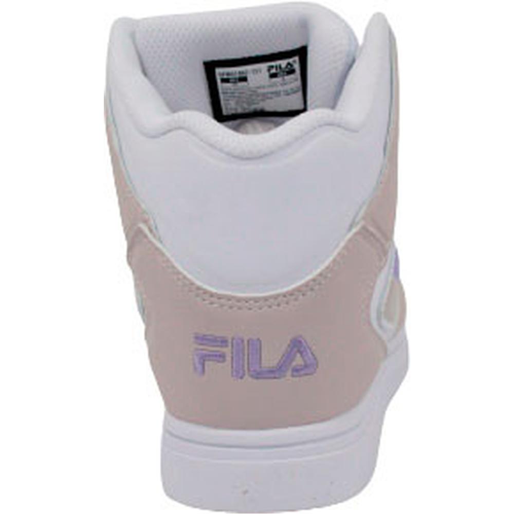 Foto 6 pulgar | Tenis Mujer Fila Urbanos Botin Clasicos Original Blanco