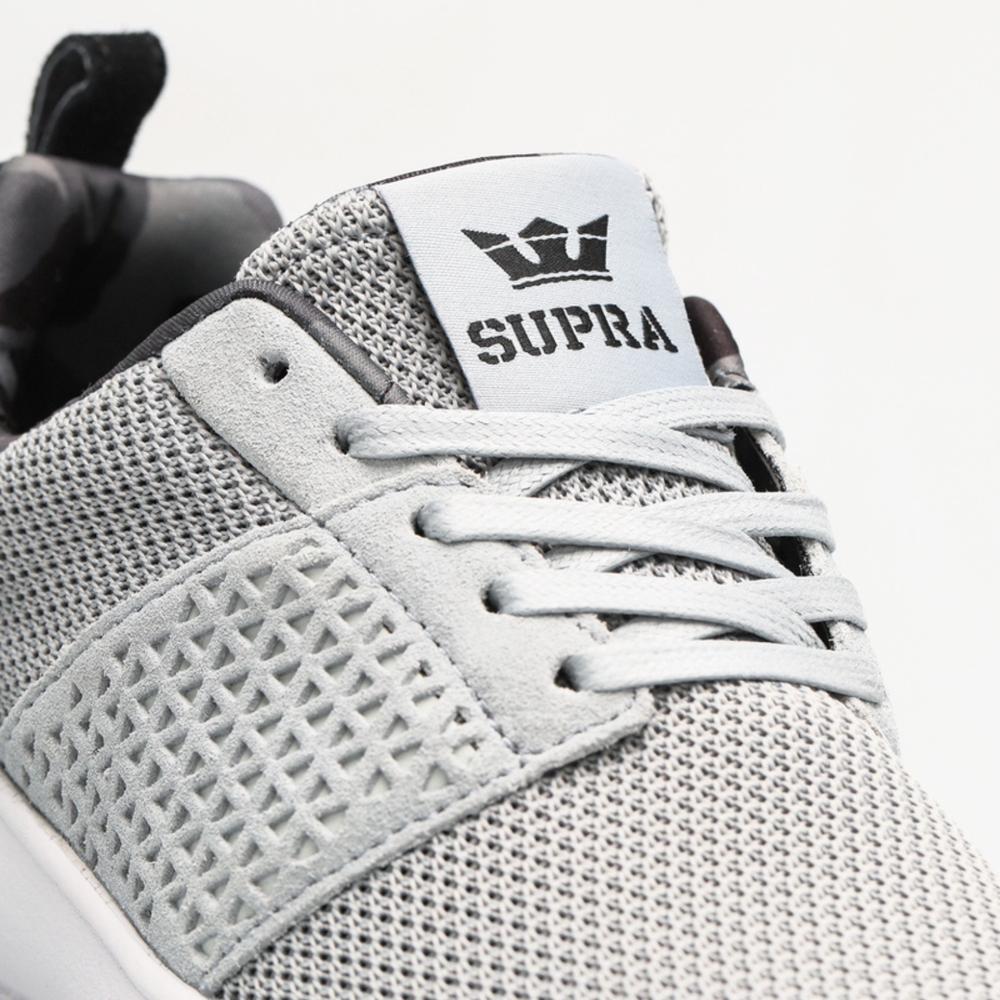 Foto 7 pulgar | Tenis Supra Scissor Mujer Correr Gris