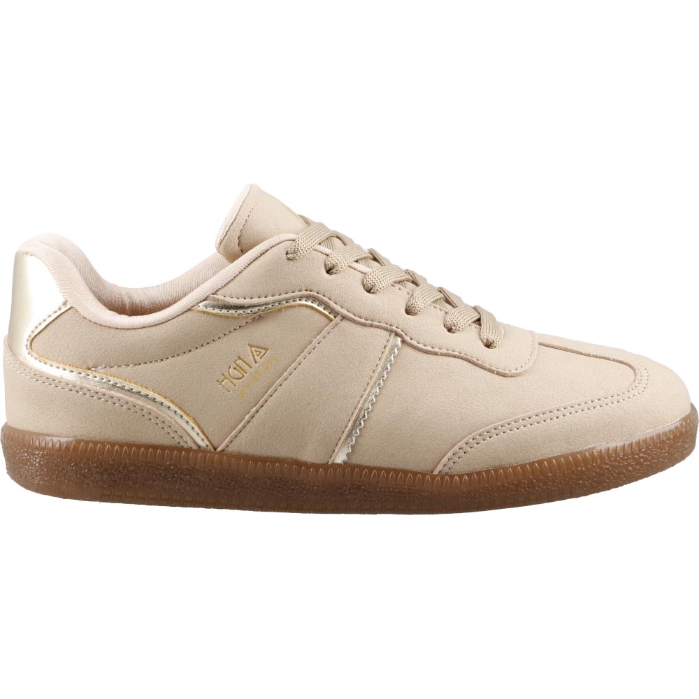 Foto 1 | Tenis Mujer Casuales Hgn By Mr Shu 7081 Color Camel Tenis Urbano Talla 23 A 26 E