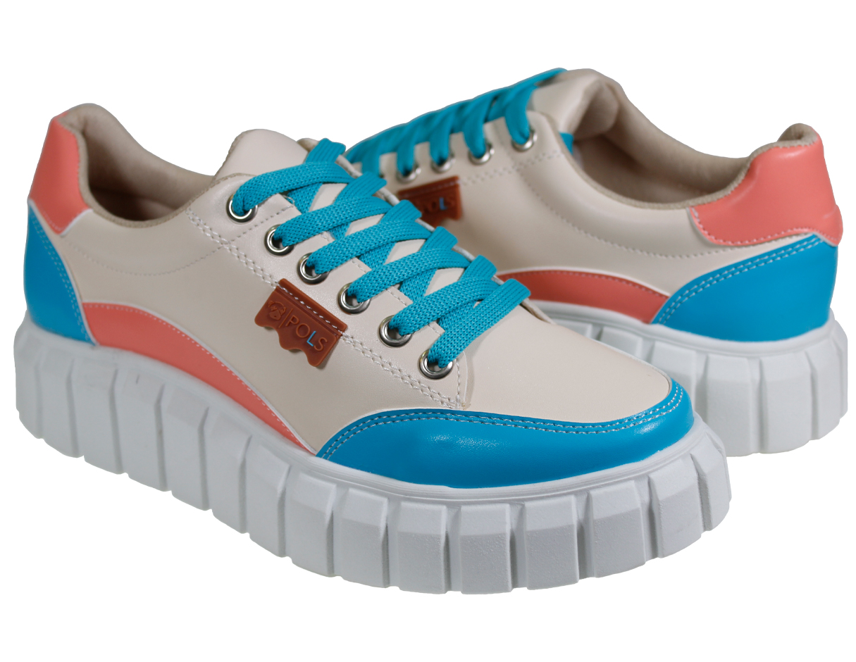 Foto 2 pulgar | Tenis Casuales Pols Para Mujer