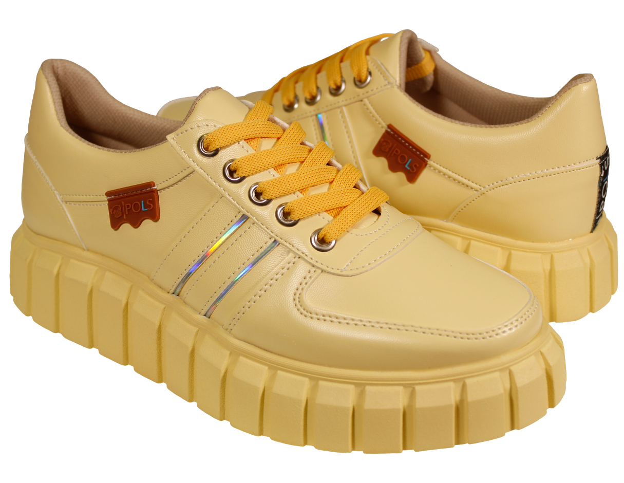 Foto 1 | Tenis Casuales Pols Para Mujer