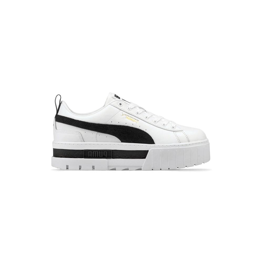 Foto 2 pulgar | Tenis Puma Mayze Lth Blanco para Mujer