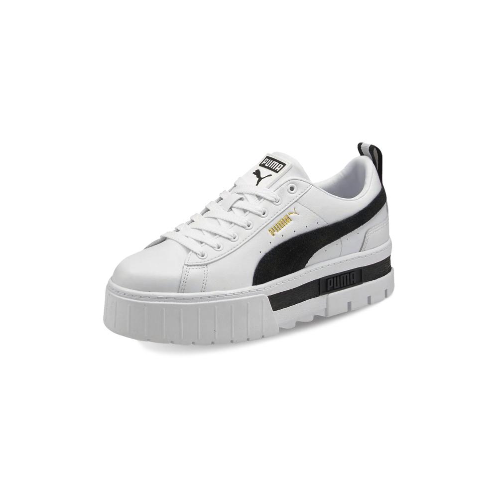 Foto 4 pulgar | Tenis Puma Mayze Lth Blanco para Mujer
