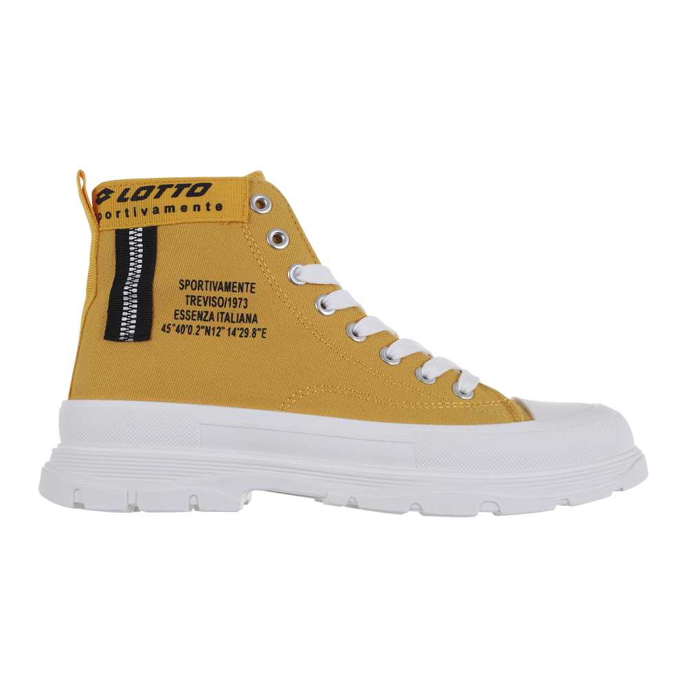 Tenis Botas Astor Lotto color Amarillo para Mujer
