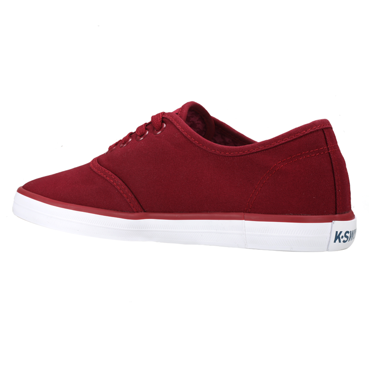 Foto 3 pulgar | Tenis K-swiss Beverly color Vino