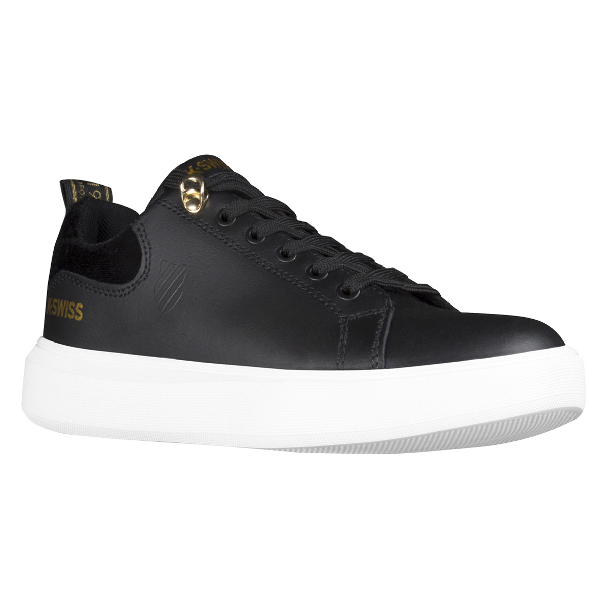 Foto 4 pulgar | Tenis K-swiss Alessius color Negro para Mujer