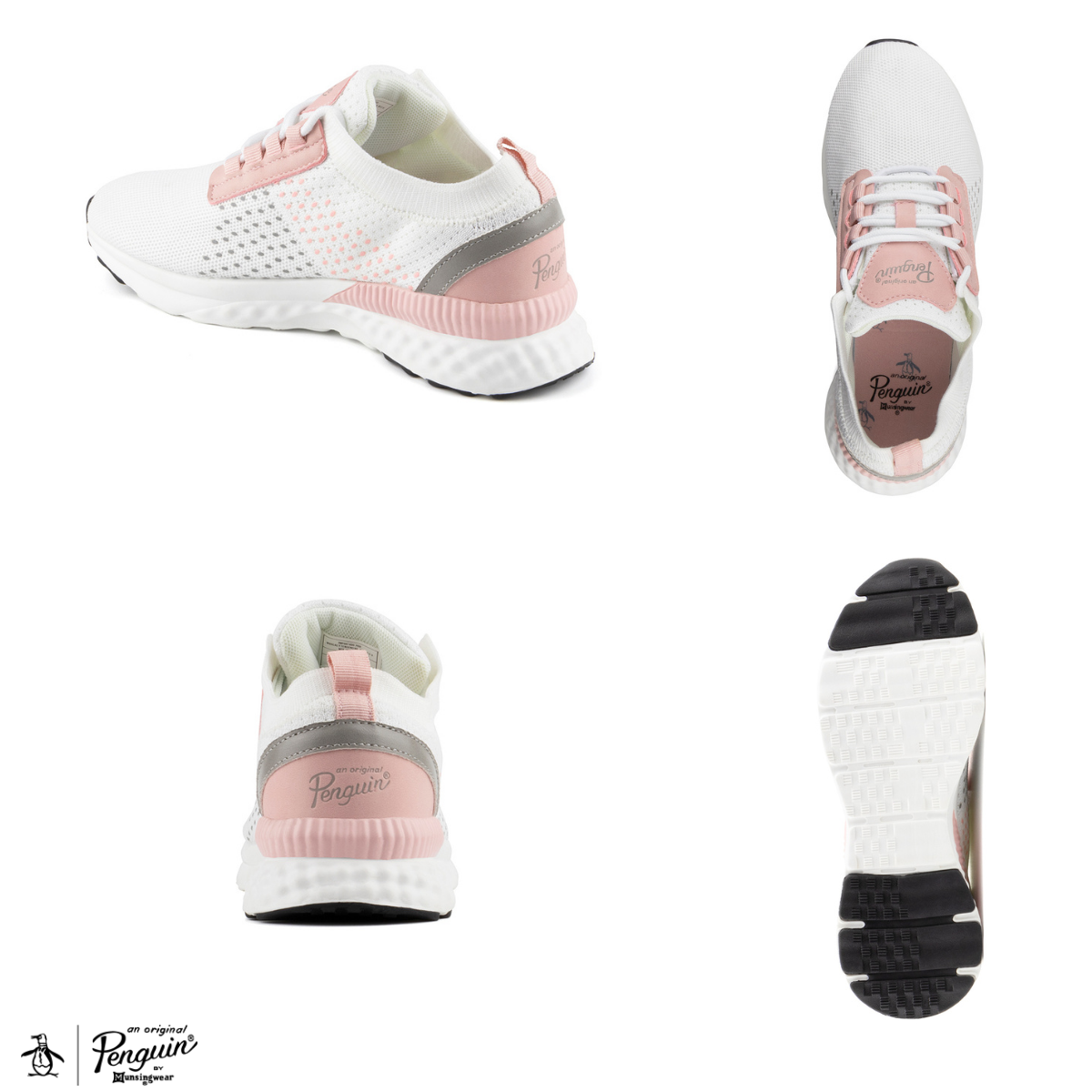 Foto 4 pulgar | Tenis Original Penguin Style Helen color Blanco para Mujer