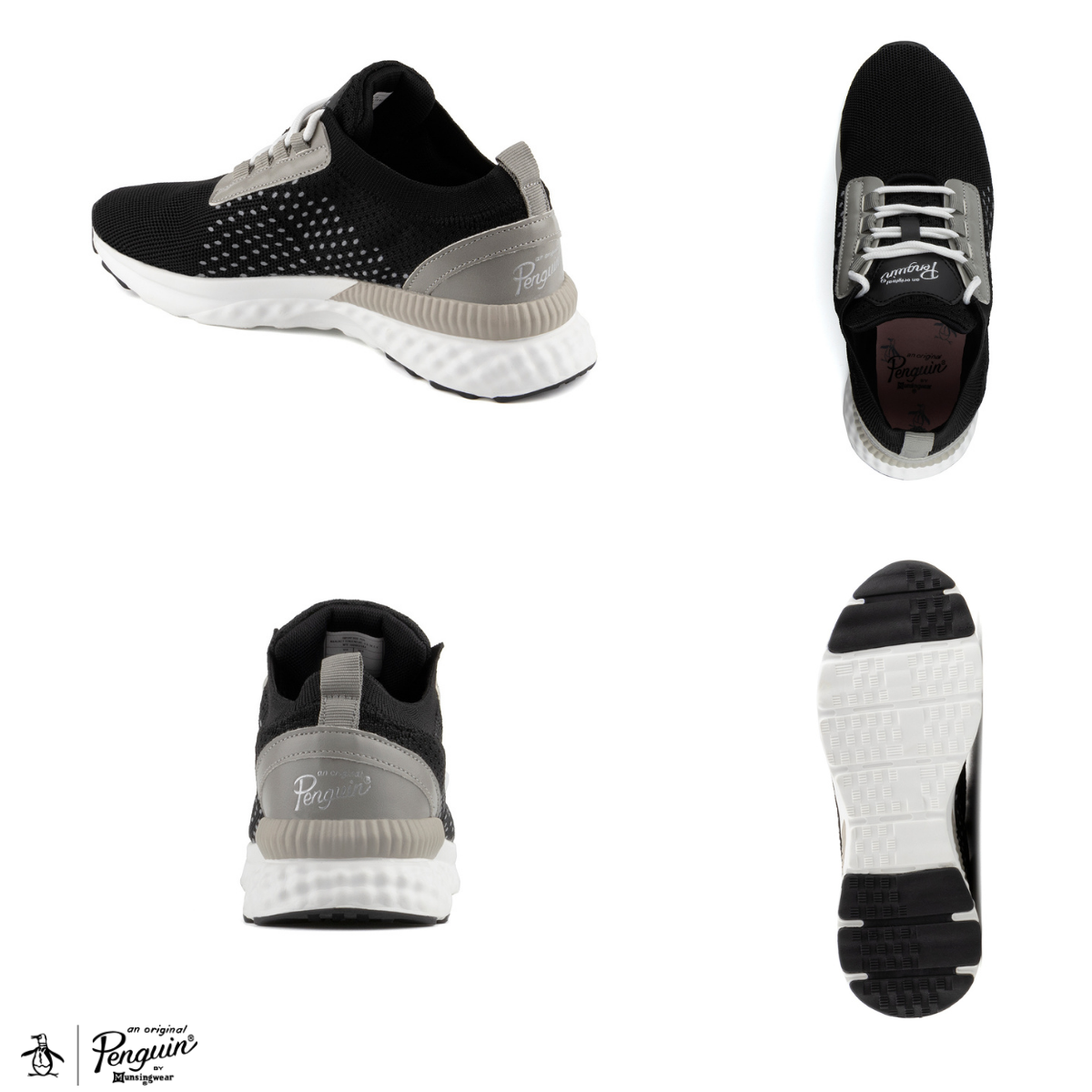 Foto 3 | Tenis Penguin Style Helen color Negro para Mujer