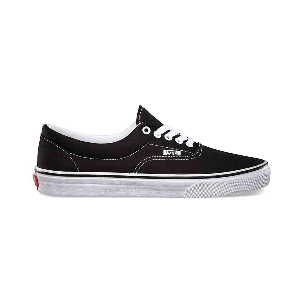 Tenis Vans WZBLK color Negro Originales Era Casual para Mujer