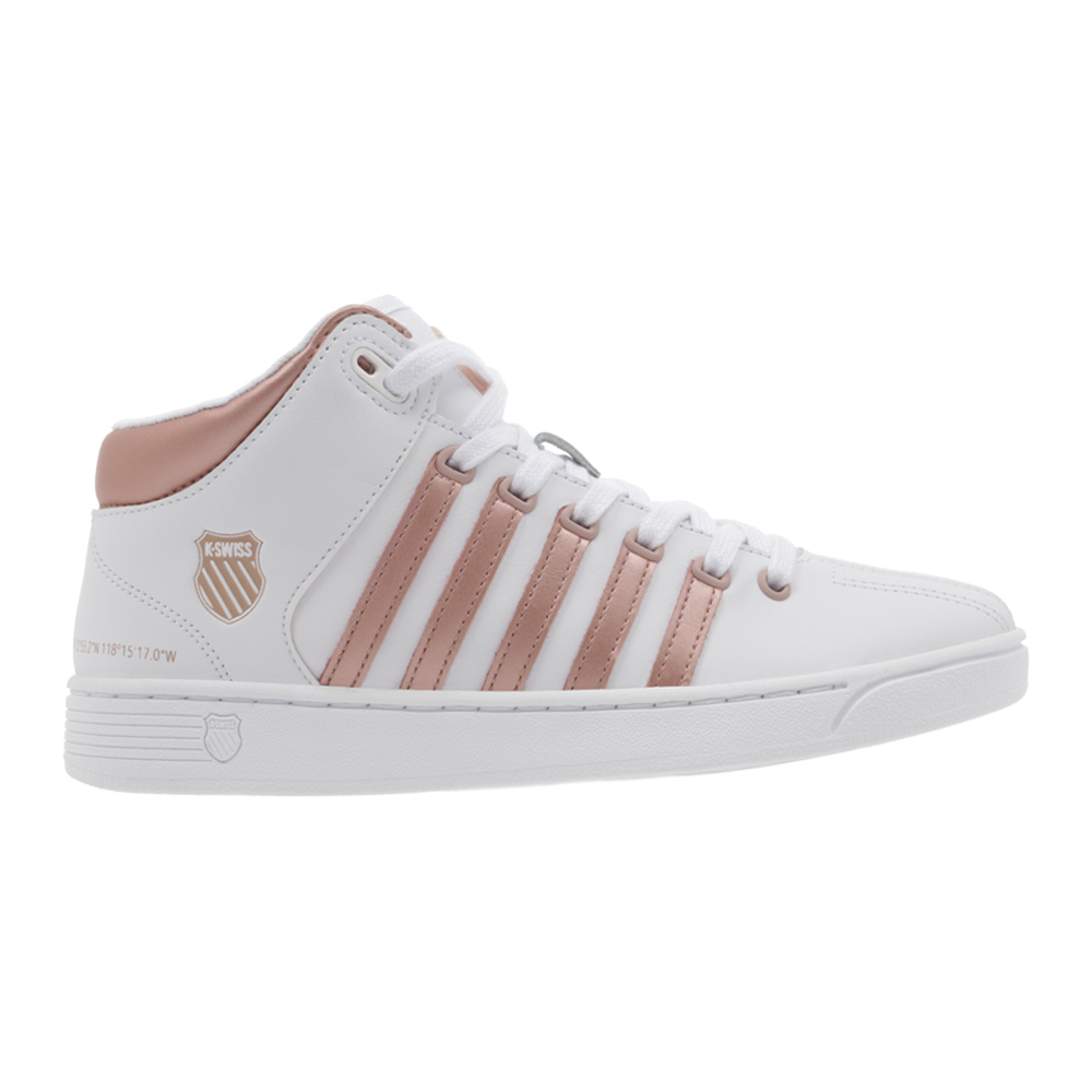 Foto 3 pulgar | Tenis K-swiss Court Pro Chukka Para Mujer Color Blanco