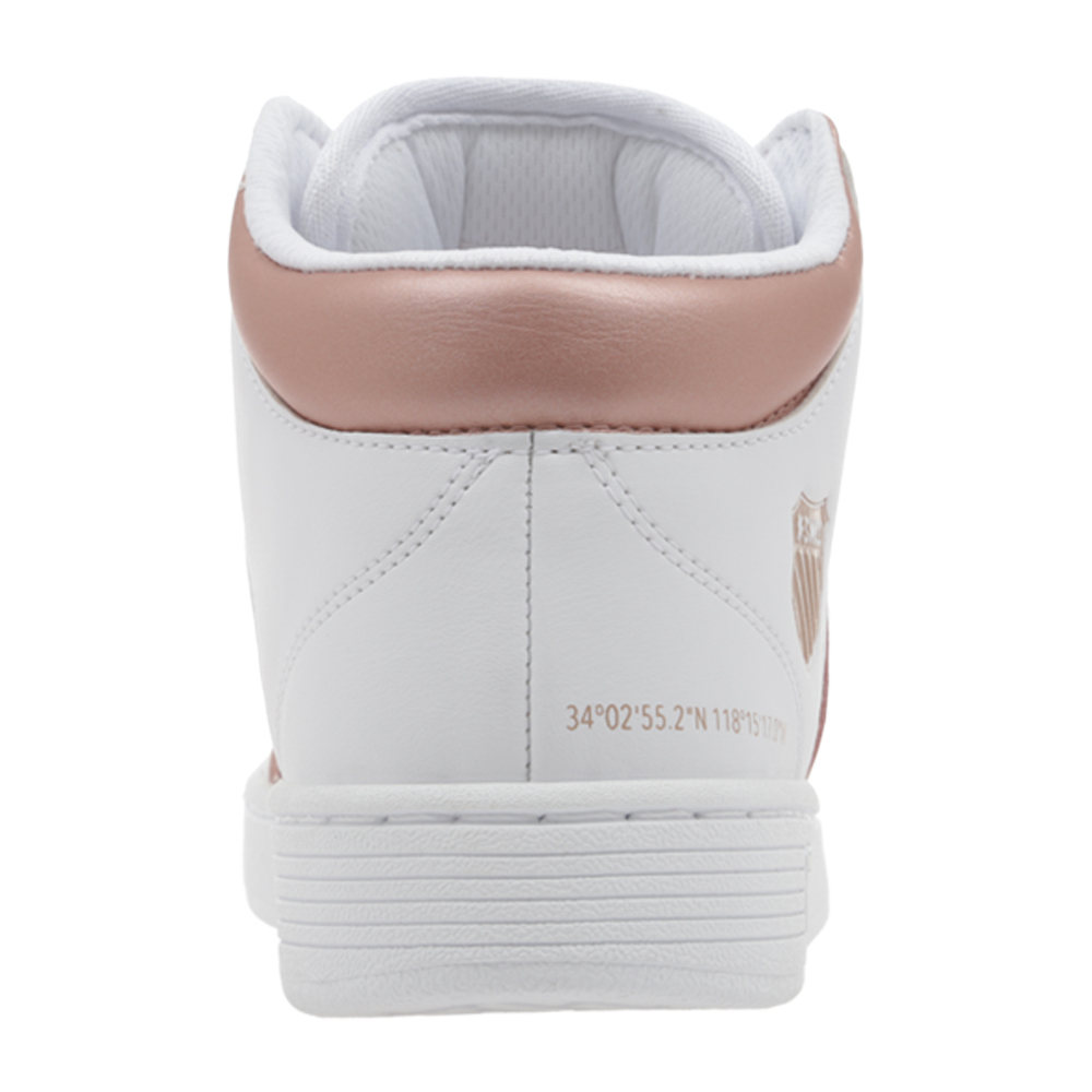 Foto 8 pulgar | Tenis K-swiss Court Pro Chukka Para Mujer Color Blanco