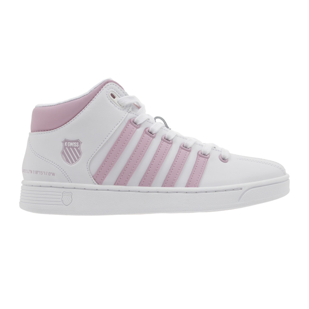 Foto 3 pulgar | Tenis K-swiss Court Pro Chukka Para Mujer Color Blanco