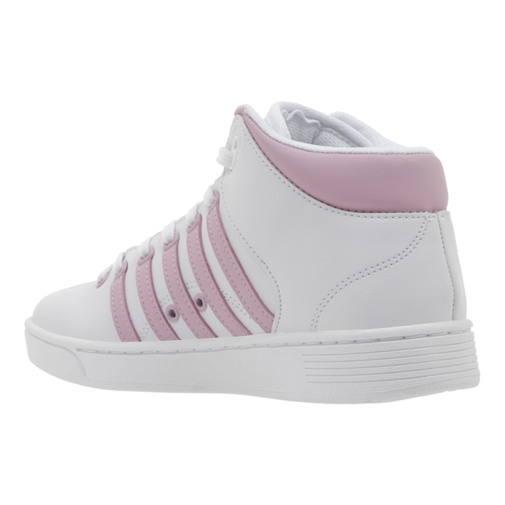 Foto 4 pulgar | Tenis K-swiss Court Pro Chukka Para Mujer Color Blanco
