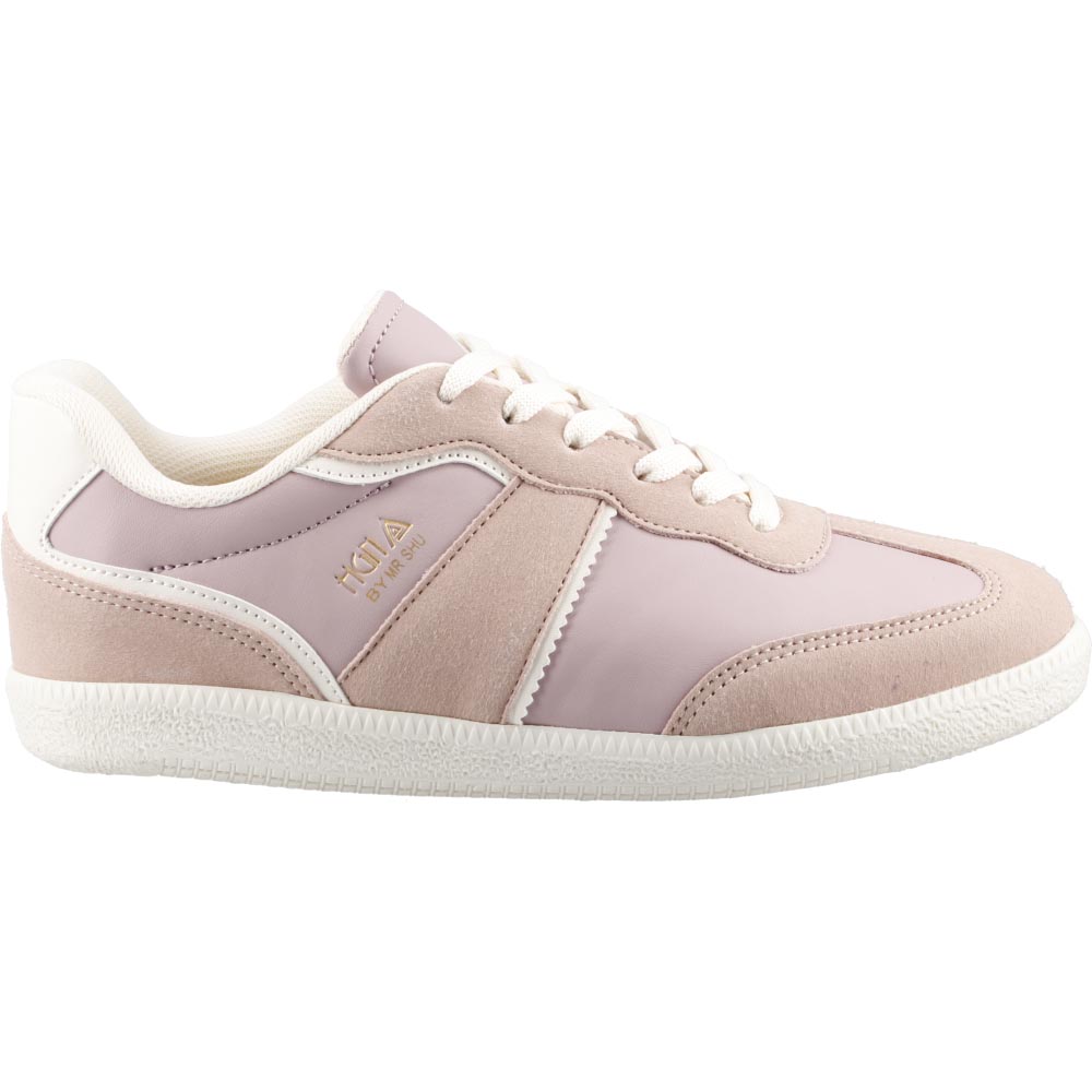 Foto 2 pulgar | Tenis Dama Hgn By Mr Shu 7081 Rosa Tenis Casual Urbano Mujer Talla 23 A 26 E