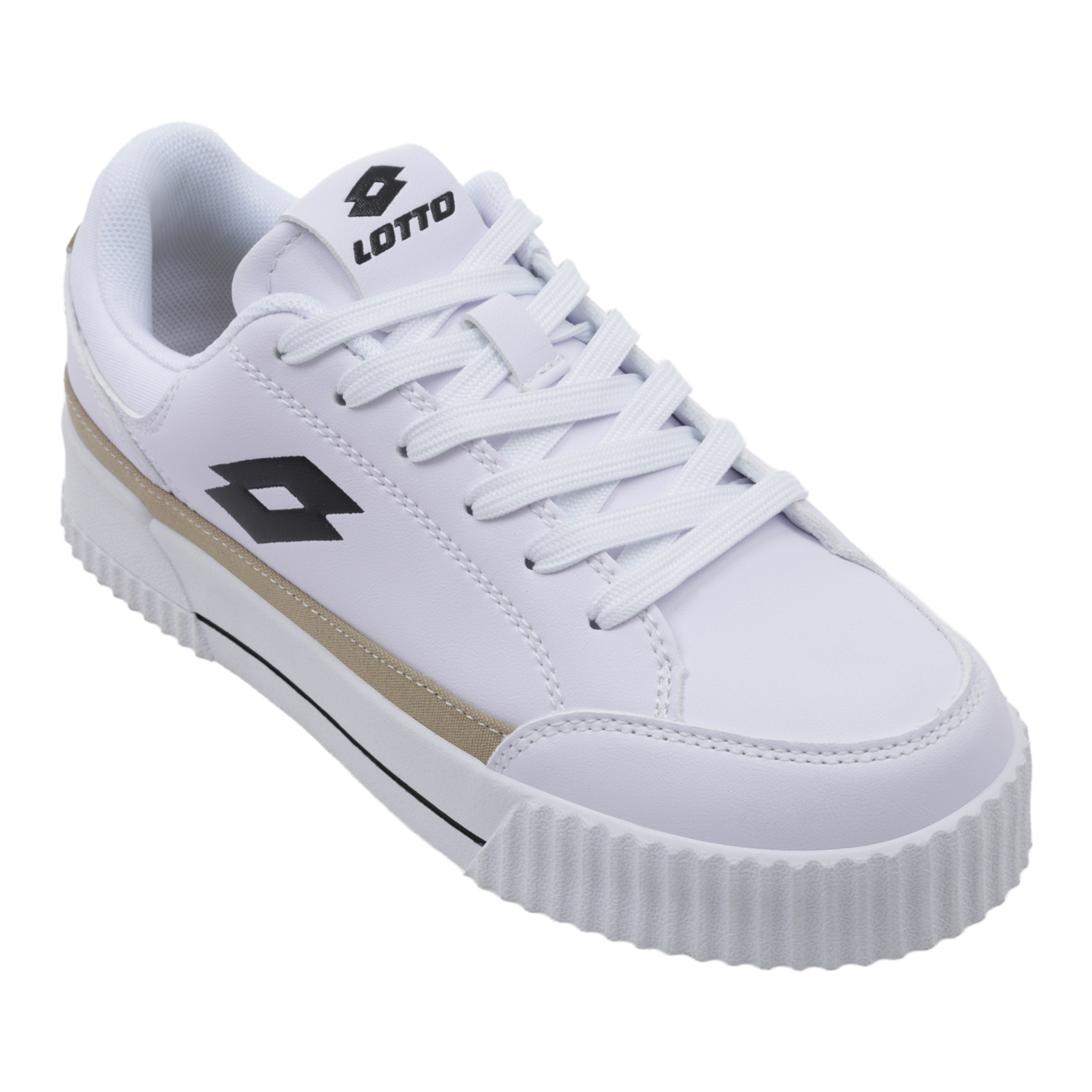 Foto 2 pulgar | Tenis Casuales Deportivos Lotto Centaurus Para Mujer Color Blanco