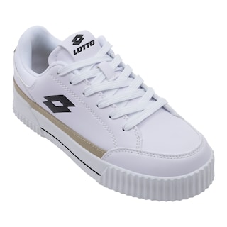 Foto 1 | Tenis Casuales Deportivos Lotto Centaurus Para Mujer Color Blanco