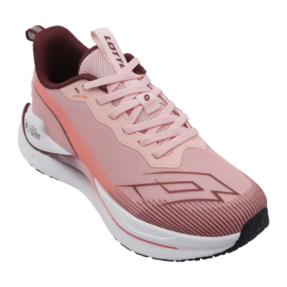 Foto 2 pulgar | Tenis Casuales Deportivos Lotto Italian Para Mujer Color Rosa