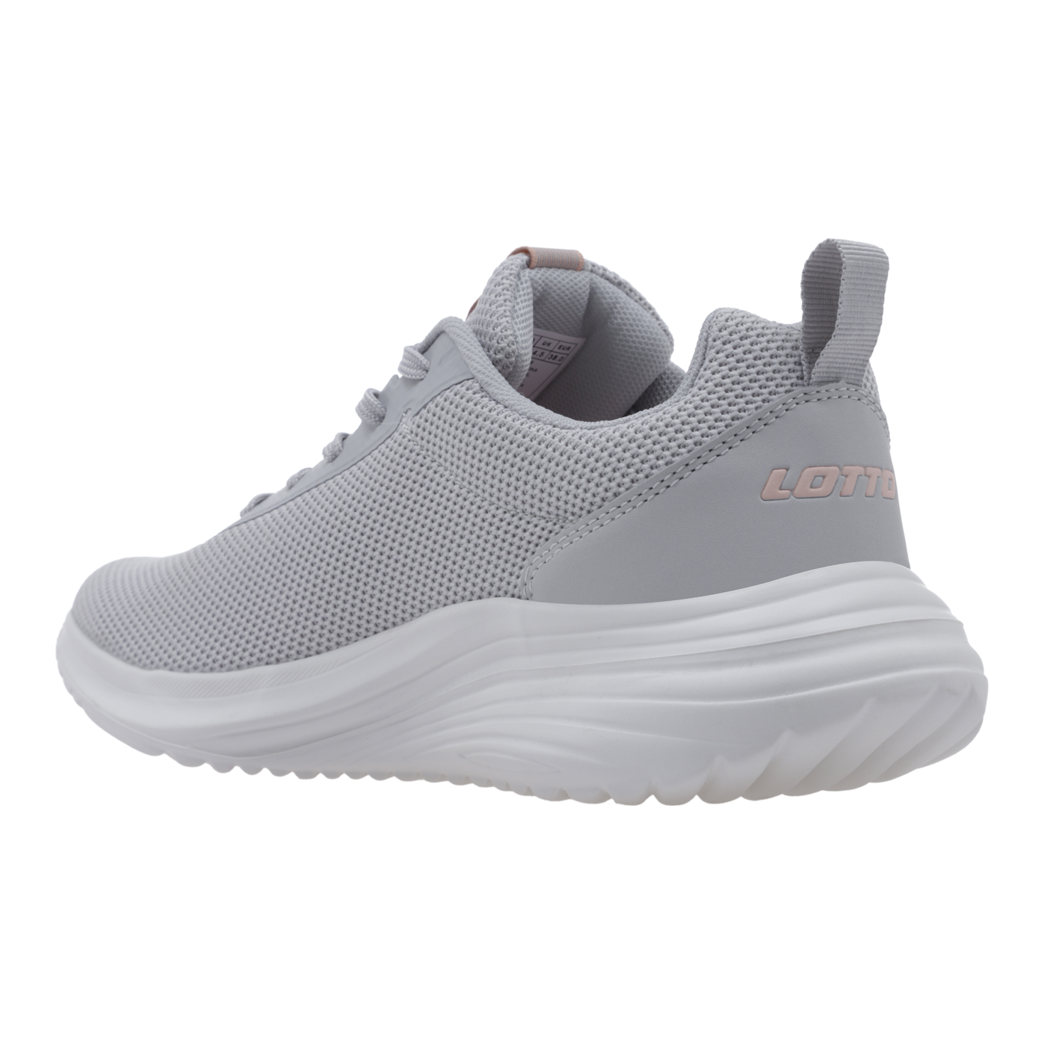 Foto 4 pulgar | Tenis Casuales Deportivos Lotto Margot Para Mujer Color Gris