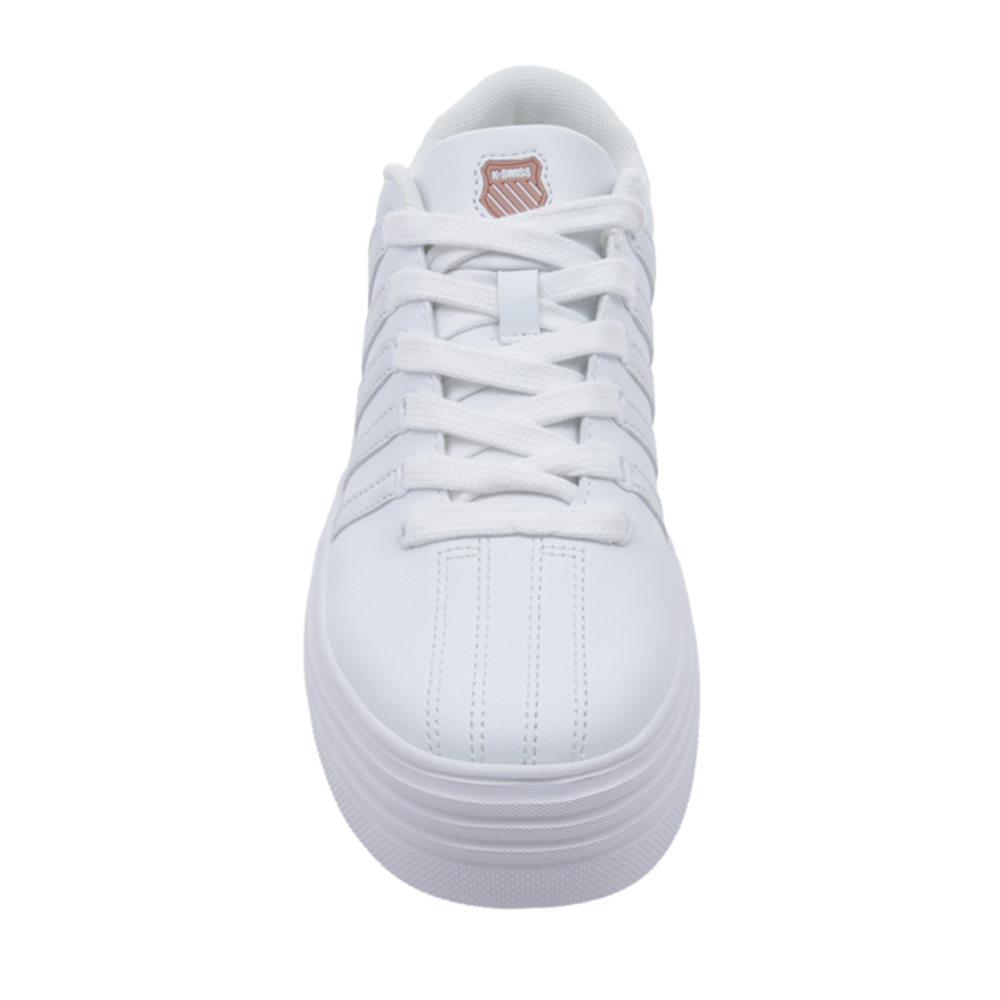Foto 7 pulgar | Tenis K-swiss Court Pro V High Sde Para Mujer Color Blanco