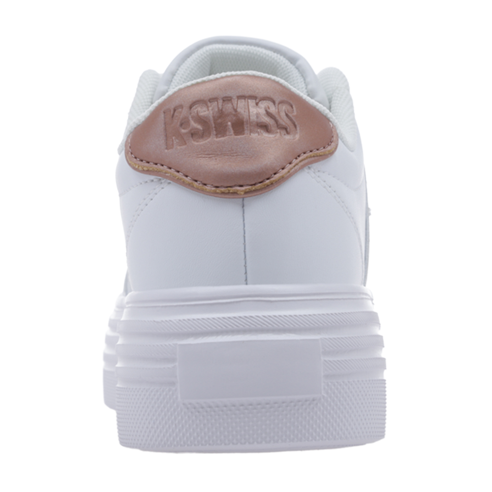Foto 8 pulgar | Tenis K-swiss Court Pro V High Sde Para Mujer Color Blanco