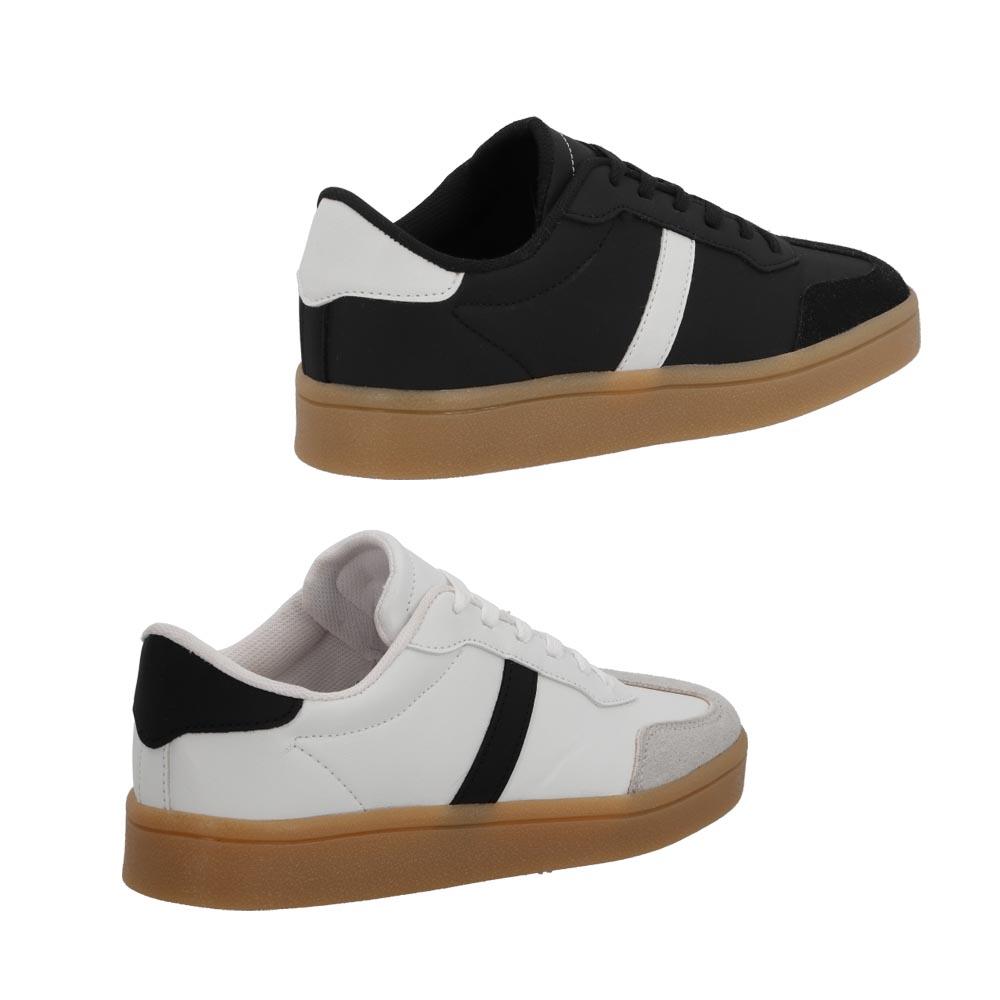 Foto 4 pulgar | Tenis Mujer Trax By Mr Shu Urbano Casual Bipack Negro
