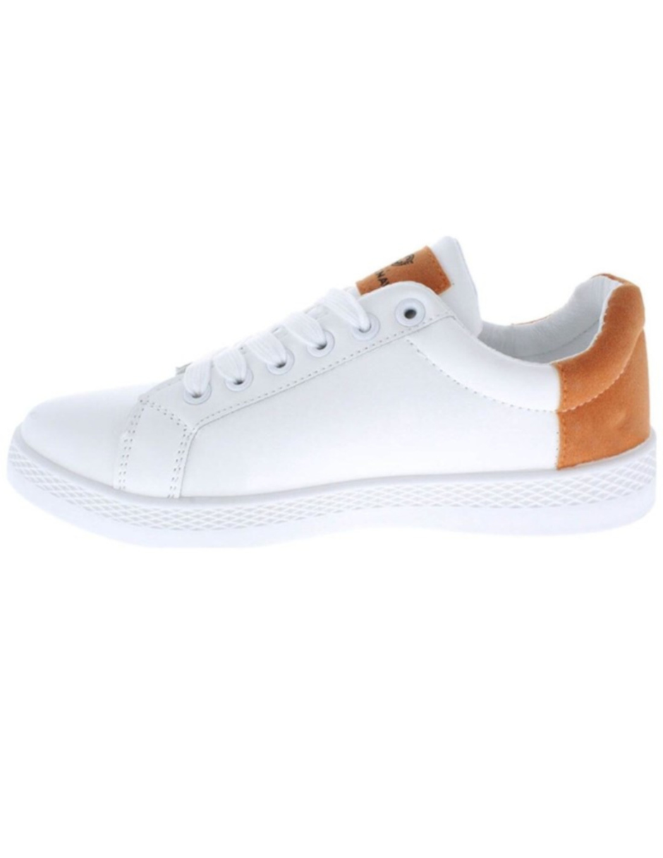 Foto 3 pulgar | Tenis Casual Swiss Navy 24382 Blancos Para Mujer
