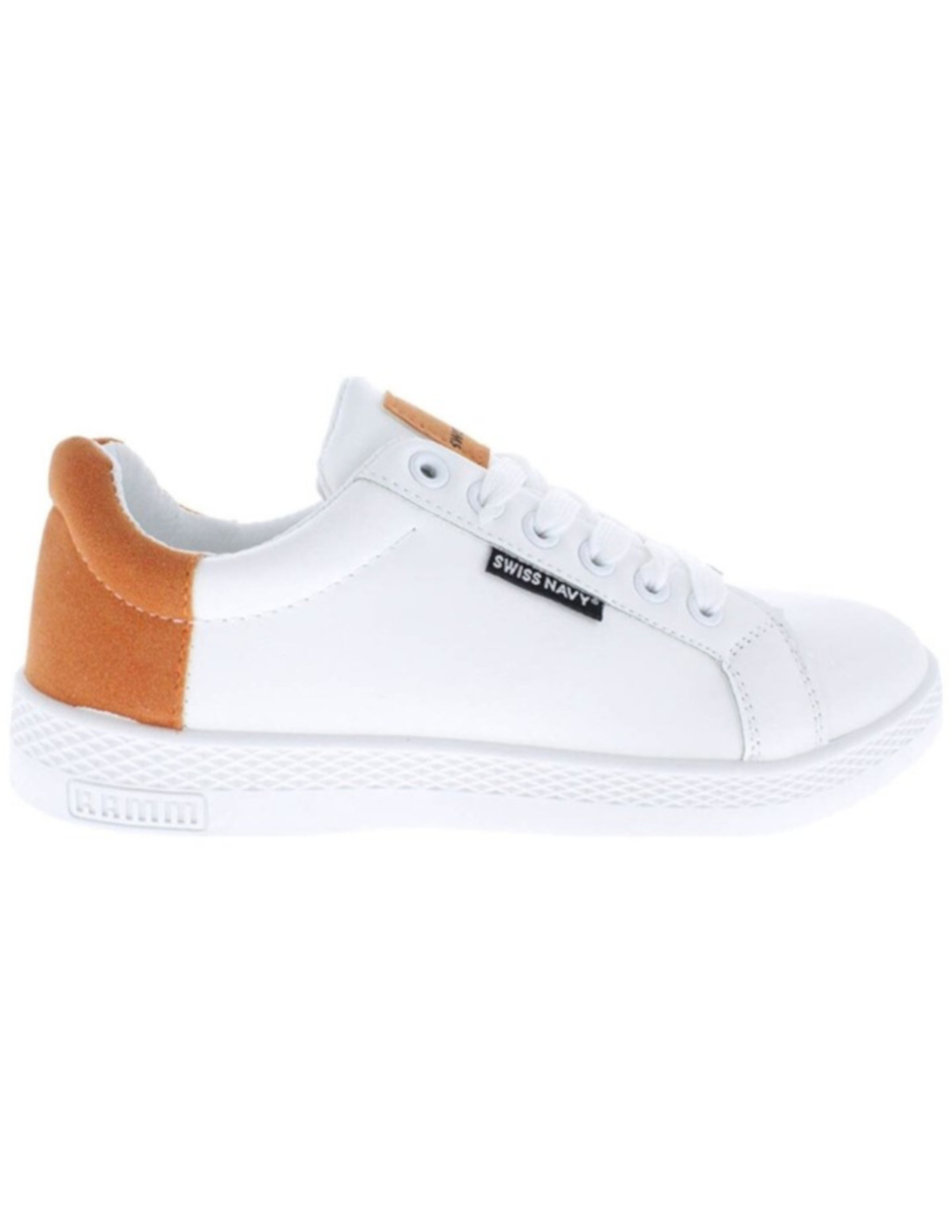 Foto 4 pulgar | Tenis Casual Swiss Navy 24382 Blancos Para Mujer