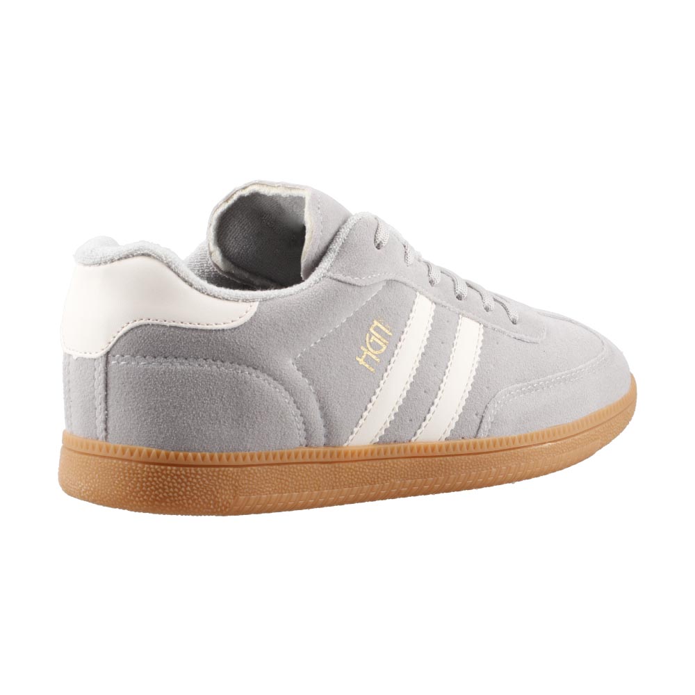 Foto 4 pulgar | Tenis Mujer Hgn By Mr Shu S1 Gris/latte/ambar Tenis Casual Mujer Talla 22 A 25 M