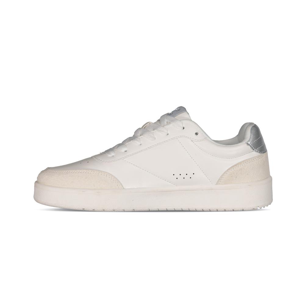Foto 2 | Tenis Casuales Charly Clásicos Court Blancos para Mujer