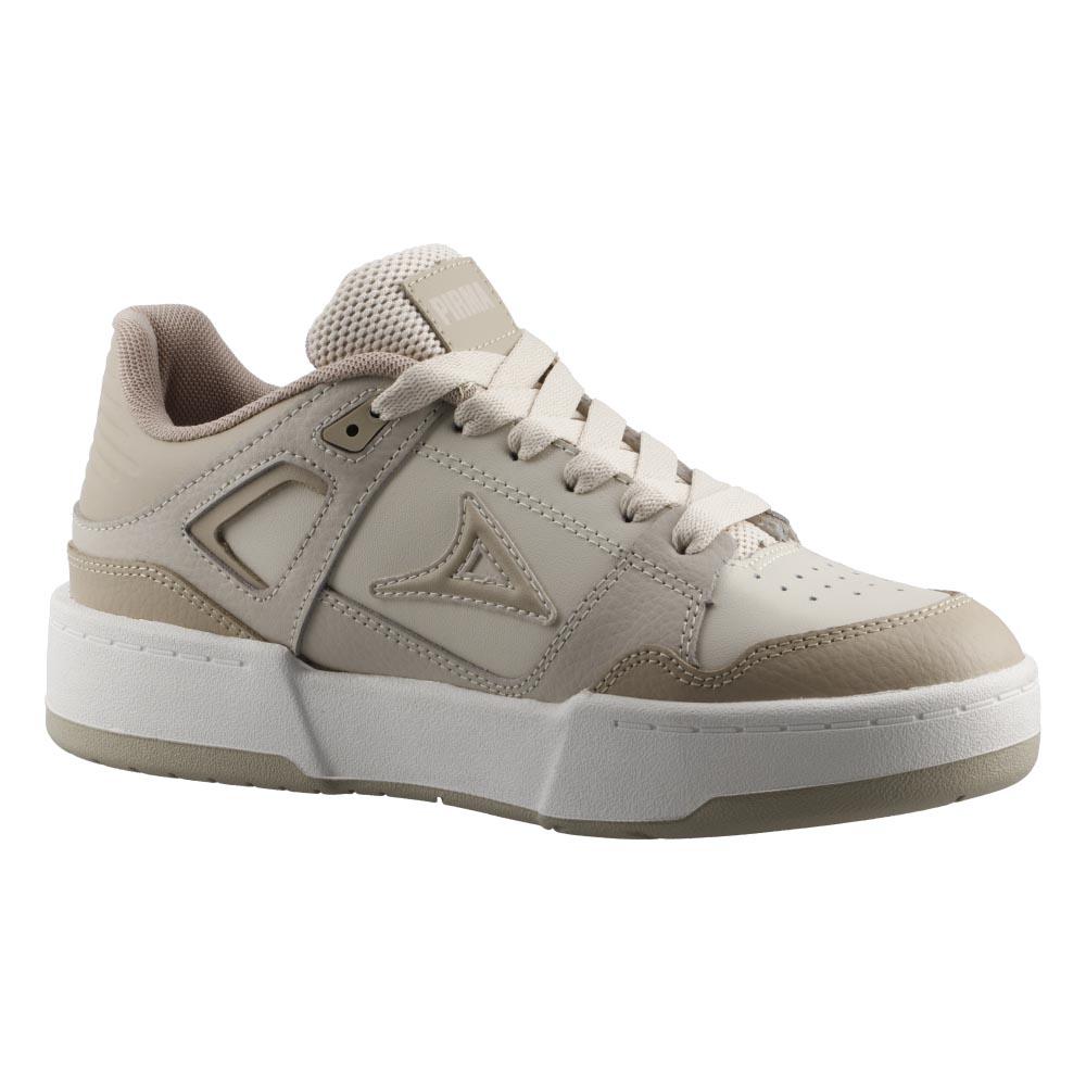 Foto 3 pulgar | Tenis Pirma Mujer Comodo Casual Versatil Beige