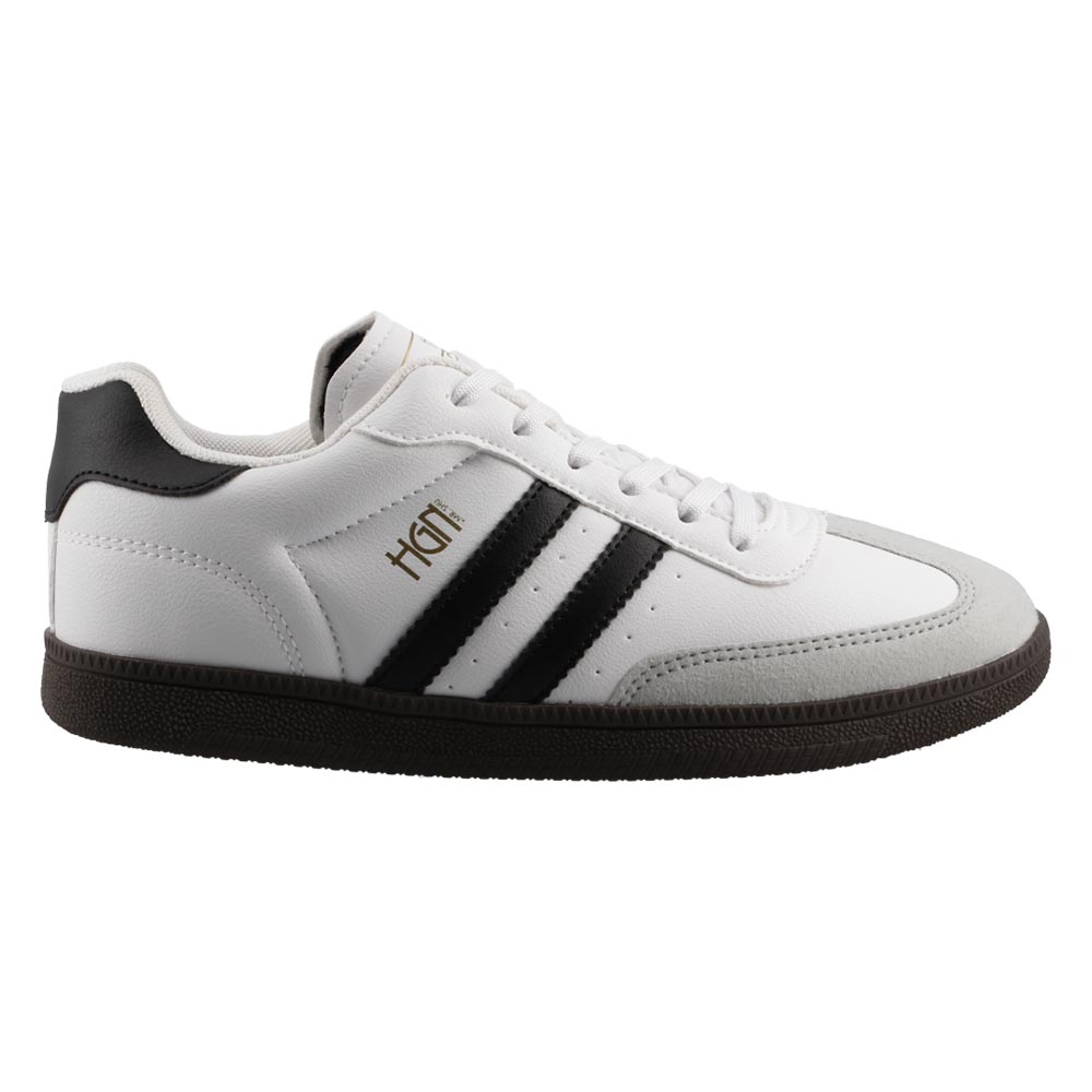 Foto 2 pulgar | Tenis Mujer Hgn By Mr Shu S1 Blanco/negro/cafe Tenis Casual Urbano Talla 22 A 25 M