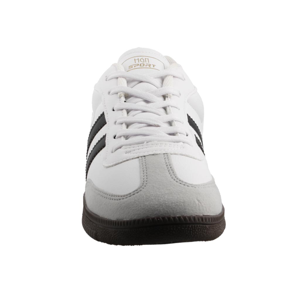 Foto 6 pulgar | Tenis Mujer Hgn By Mr Shu S1 Blanco/negro/cafe Tenis Casual Urbano Talla 22 A 25 M