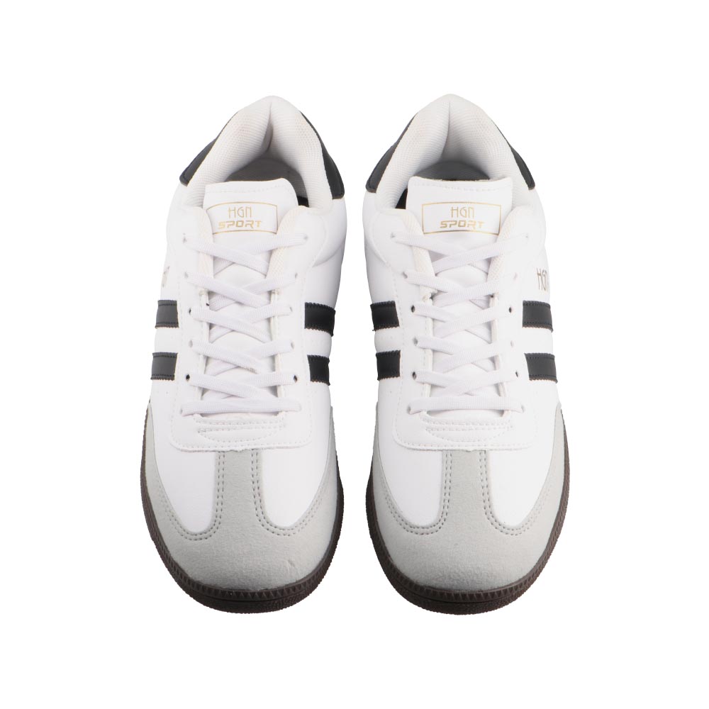 Foto 6 | Tenis Mujer Hgn By Mr Shu S1 Blanco/negro/cafe Tenis Casual Urbano Talla 22 A 25 M
